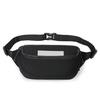 Sports Waist Bag for Men and Women, Casual Canvas Single-shoulder Crossbody Bag, Outdoor Waterproof Chest Bag, Versatile Small Crossbody Bag