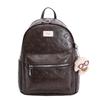 Simple Retro Embossed Backpack Bag 2025 New Autumn and Winter Fashionable Versatile Female Students Class Commuting Small Bag