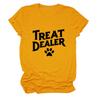 Temperament Casual Versatile Crew Neck Women's Short Sleeve T-Shirt