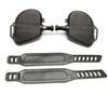 Bike Pedal Replacement Accessories 1 Pair Adjustable Rubber Strap Wear-Resistant Cycling Parts for Cruiser Bikes Beach Riding