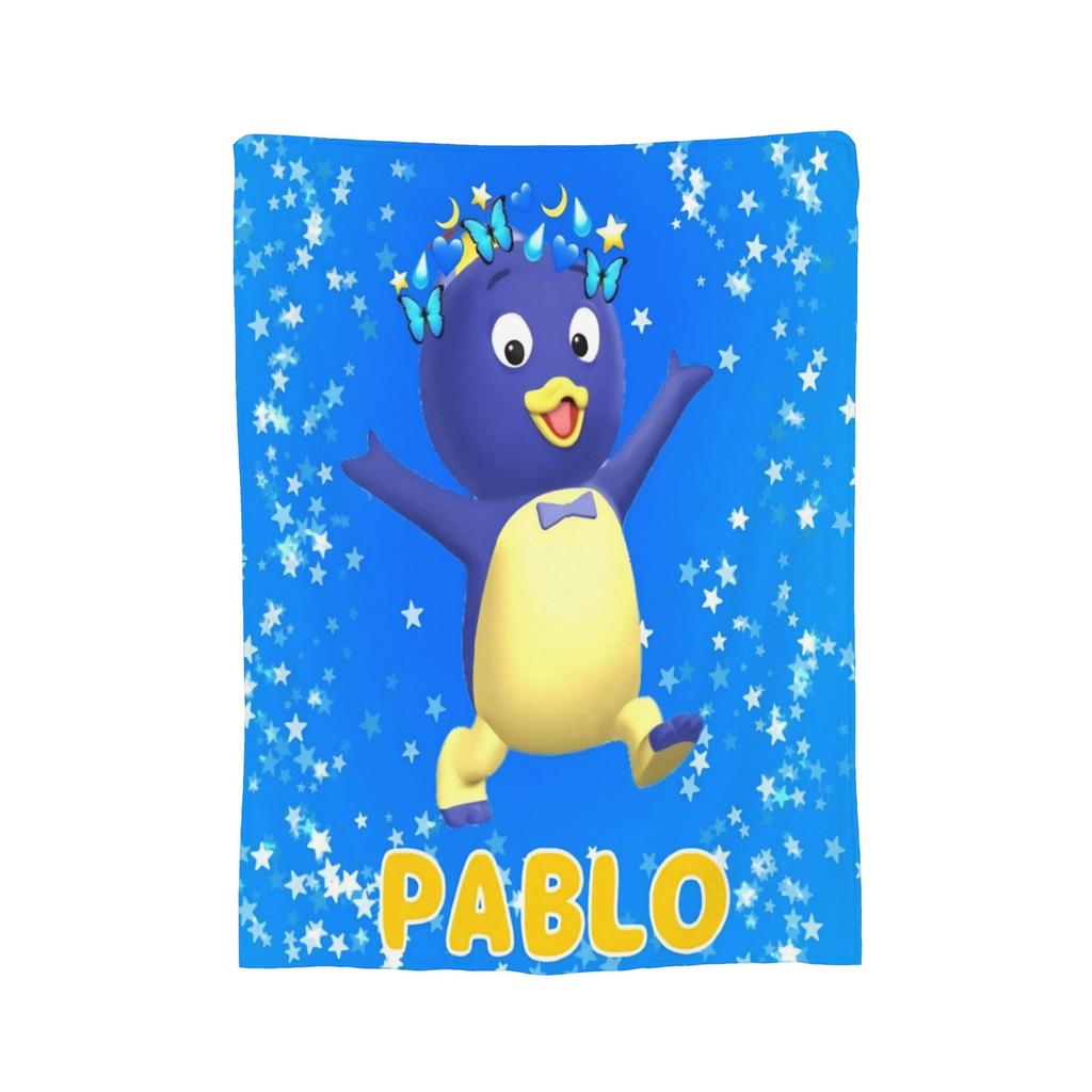 Comfortable  The Backyardigans  Blanket Merch Room Decorative  Throw Blanket Soft Fleece For Outdoor