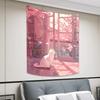 Romantic Cherry Blossom Scene Tapestry, Wall Hanging For Bedroom Office Dormitory Party Home Decor Gift