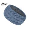 Warm Ear Protection for Winter Headbands Women, Thickened Knitted Warmers, Cold Warmer Headband Weather Fleece Lined Hairband Outdoor Running