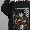 Bluza Attack On Titan Bluza Levi Eren AOT Mikasa Anime Unisex Pulower