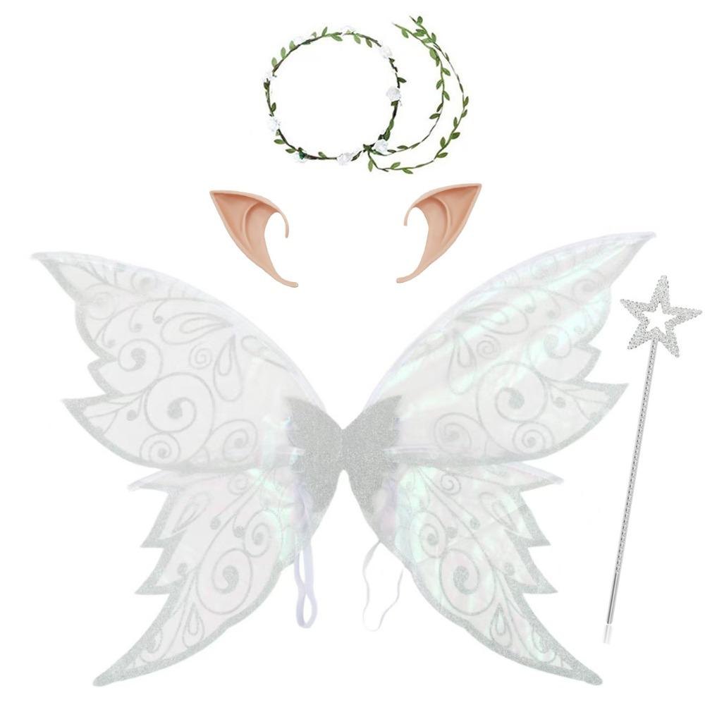 Dress Up Butterfly Fairy Elf Wings Fancy Costume Wings  Adults Children