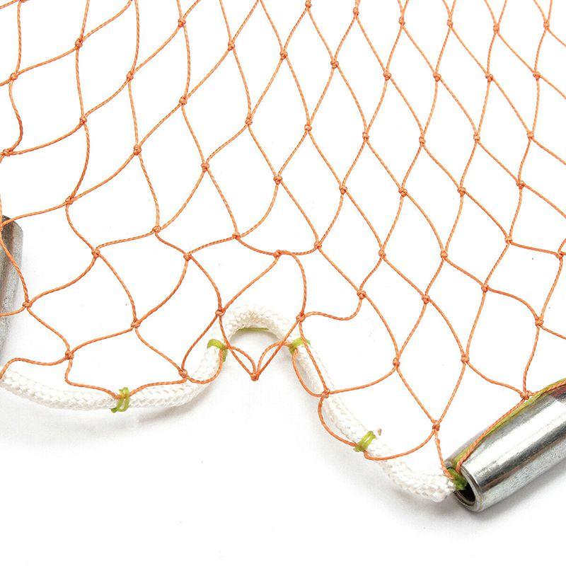 Durable And High-quality 8ft 2.4m Fishing Net With Strong Nylon Mesh For Easy Casting
