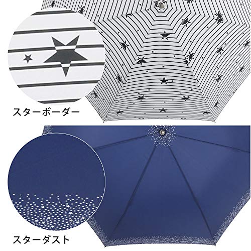 Ogawa Converse Long Umbrella for Men and Women, UV Protection, 60cm, 7 Ribs, Water-Repellent, Jump-Style, Random Logo, 20160