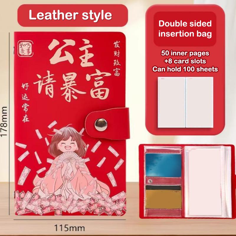 100 Envelopes Money Saving Challenge Get Rich Save Money Large Capacity Reusable Money Collection Book With Password Lock