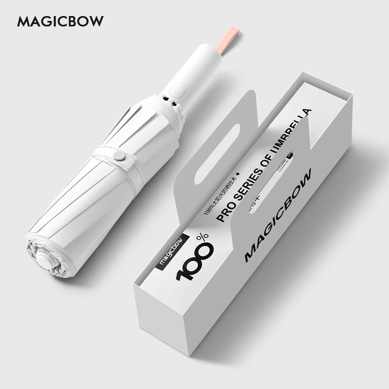 72-Bone Automatic Large Sunshade Umbrella: Durable Parasol for Women and Men, Ideal for Sunny and Rainy Days.