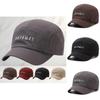 Vintage Quick Dry Baseball Cap For Men With Embroidered Letters Sun Protection Adjustable Fit