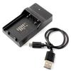 USB Charger for Konica Battery DR-LB4 NP-500 NP-600 DIMAGE 500 530 600 G400 G500 REVIO KD-310Z KD-500Z KD-410Z KD-420Z Camera