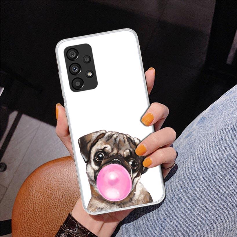 

Pug Dog French Bulldog Phnoe Case for Samsung Galaxy A17 A37 A57 A16 A26 A36 A56 A15 A14 A13 A55 A54 A53 A35 A34 A33 A25 A24 A23 Samsung A17