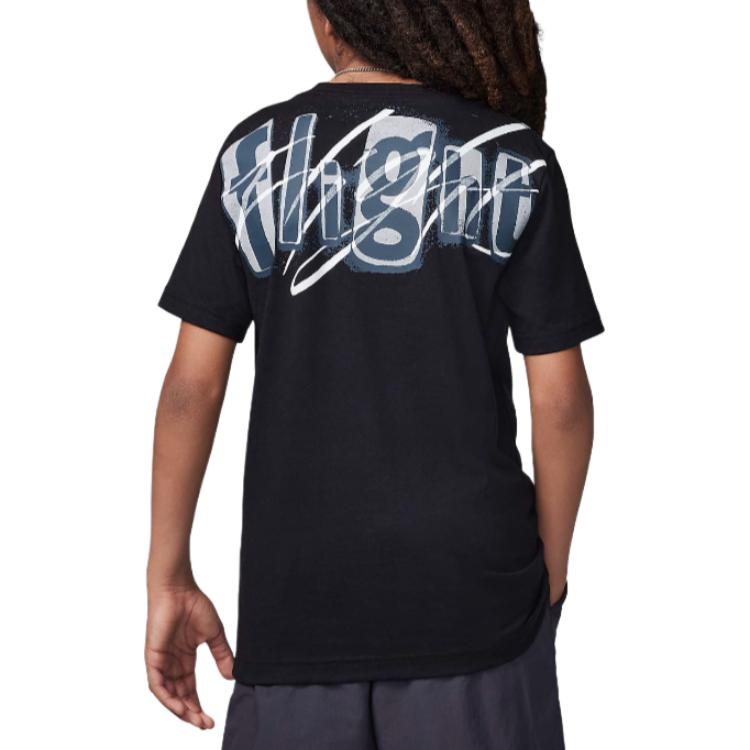 Jordan Grade School T Shirts Crew Neck Moderate HQ7557-010