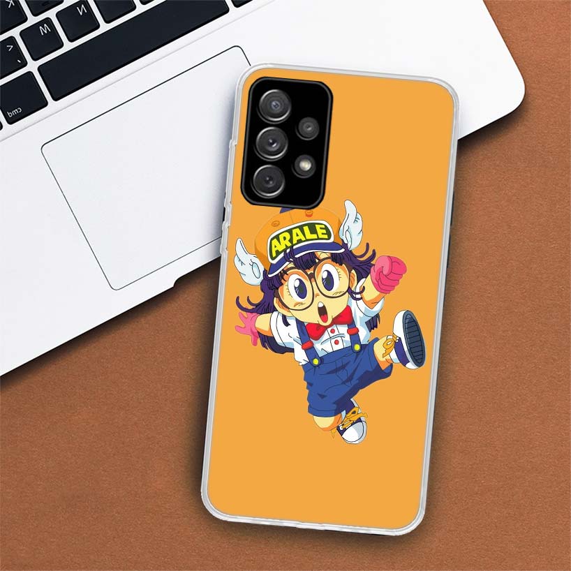 Dr. Slump Arale Anime Handyhülle Für Samsung Galaxy A53 A52 A73 A72 A12 5G A13 A22 A23 A32 A33 A02S A03S A42 A43 A50S Coque