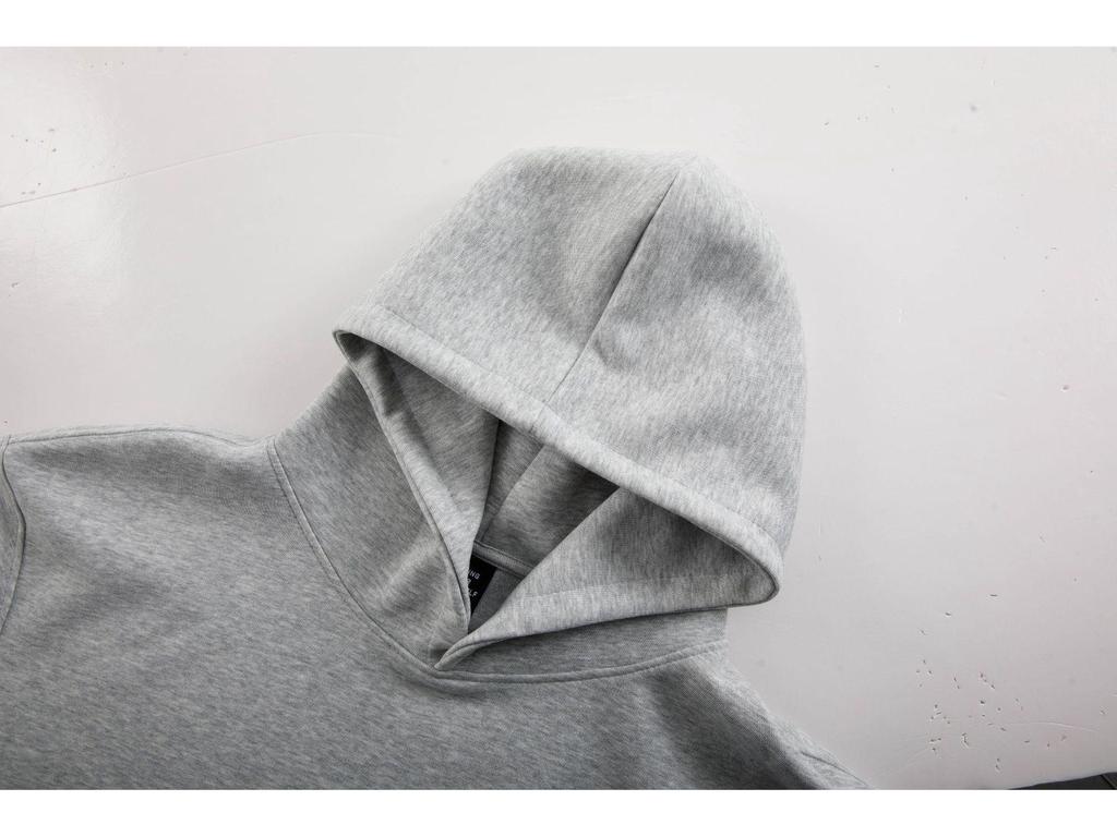 Unisex Autumn Solid Color Hooded Sweatshirt - Loose, Casual, and Comfortable