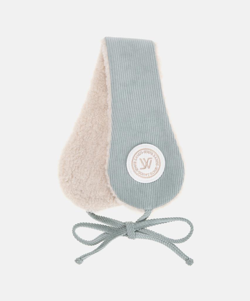 Hwaiteusaenjeu Corduroy Fur Earmuff Sullivan (10 Colors)