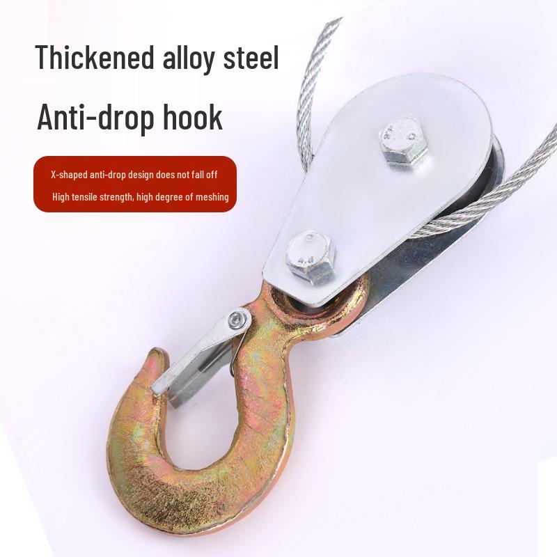 Manual Double-Hook Wire Ratchet Tightener Puller