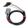 Component Cable 1.8m 5.9ft Double Shielded Plug and Play Digital AV Output Component 5RCA YPbPr Cable for GameCube