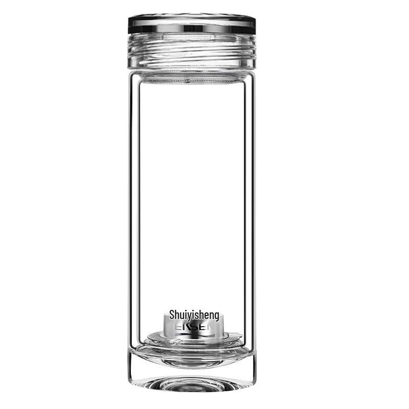 Shuiyisheng Double-Wall Heat-Resistant Glass Tea Cup