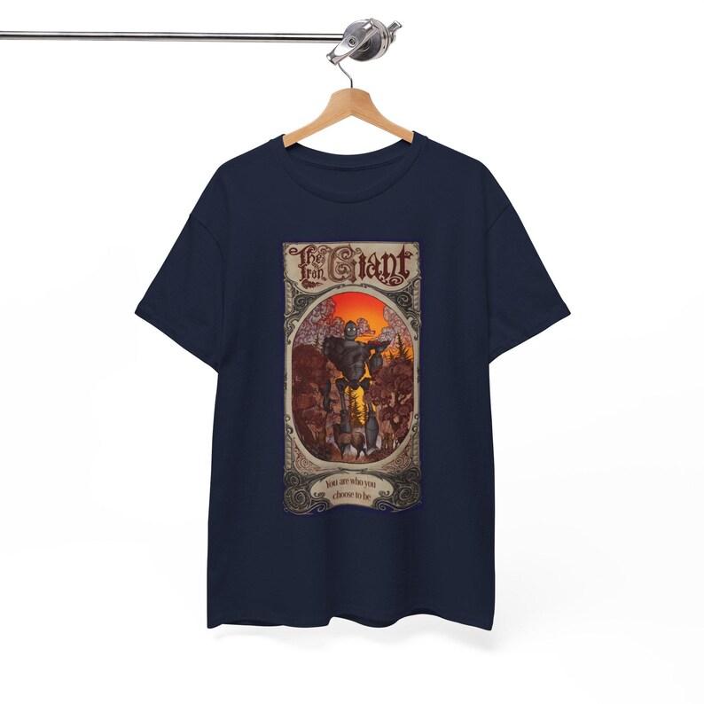 2026 Sommer Mode Trendiges T-Shirt Herren Damen Vintage Top Vintage Eisenriese Grafik T-Shirt _ Animiertes Roboter-T-Shirt Kurzarm Freizeitkleidung
