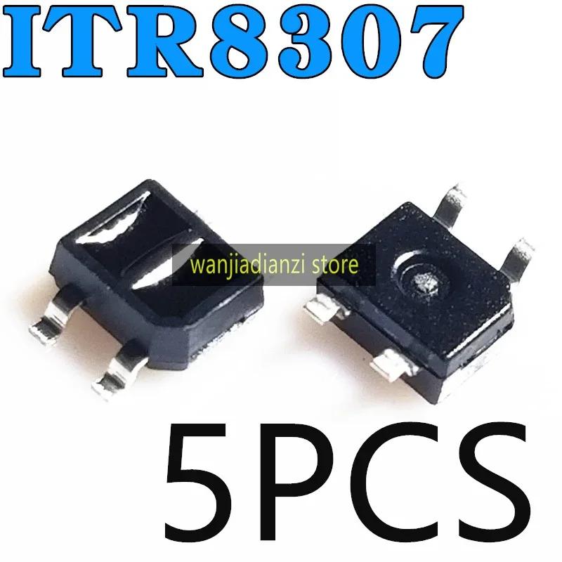 5pcs ITR8307 TR8307/S17/TR8 SOP4 Photoelectric sensor chip Reflection type photoelectric sensor