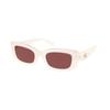 Pomace Red Rectangular Ladies Sunglasses Hc8390u 580575 51