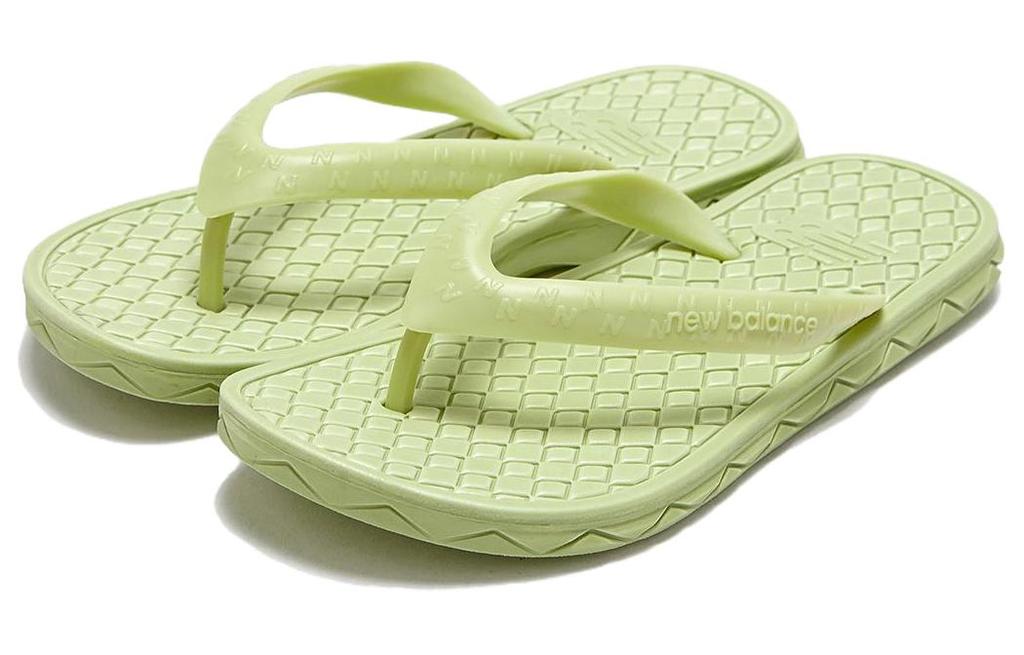New Balance Comfortable Slip Resistant Flip Flops Women's Green NBRJDF711E