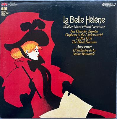 LP Record ANSERMET, L'ORCHESTRE DE LA SUISSE  - La Belle Helene & Other Great Frenc STS15217 LONDON 1975 US Classical Used