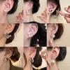 Korean Light Luxury High-end Niche Pearl Earrings, Stylish and Elegant Studs, Popular Retro Minimalist Earrings