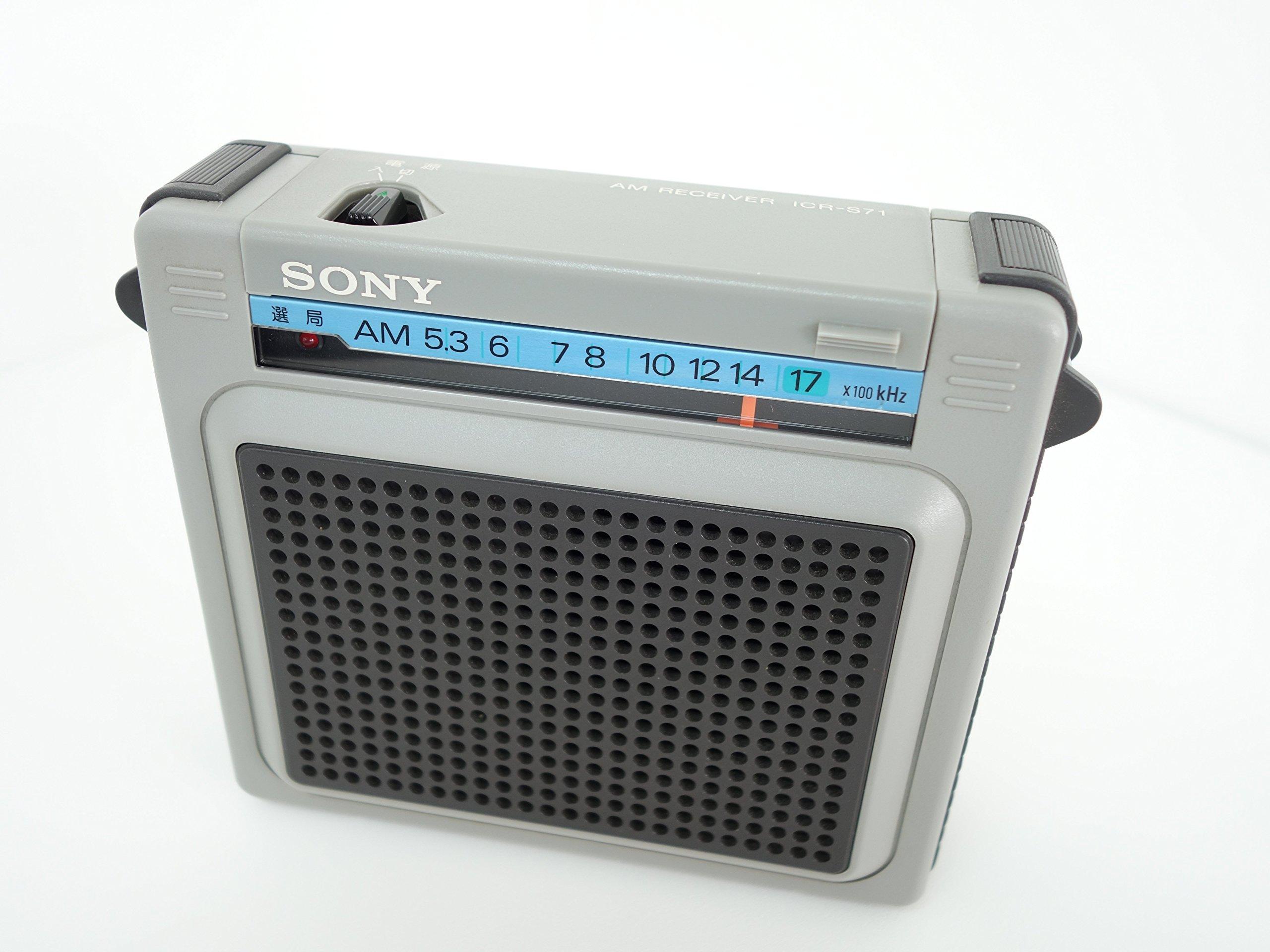 

Портативна радіостанція SONY AM з широким покриттям ICR-S71