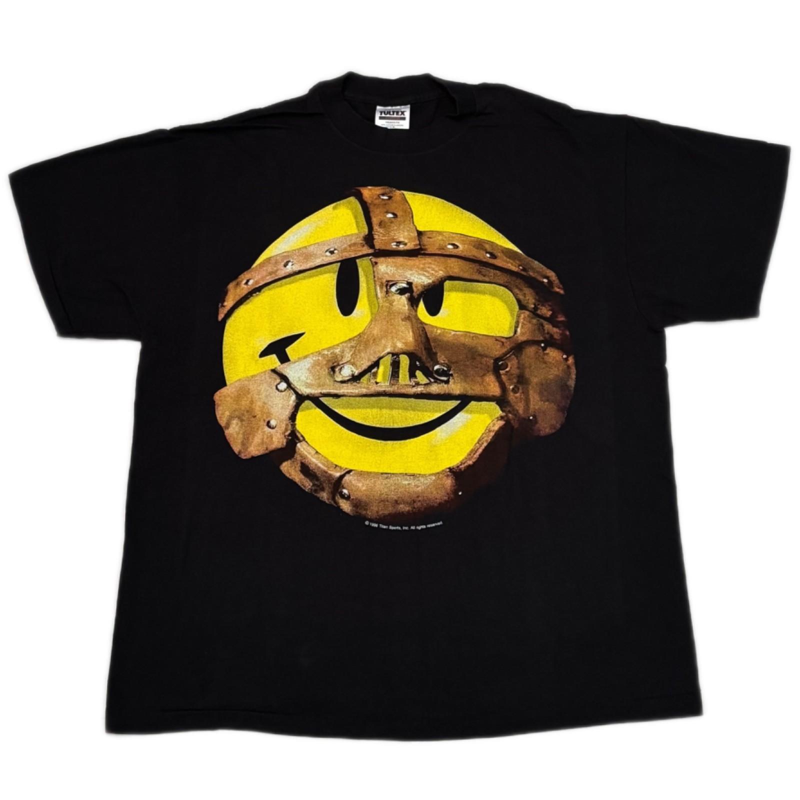Vintage WWF Mankind 1996 Have a Nice Day Wrestling WWE RARE XL T-Shirt REPRINT XXXXL