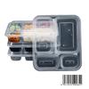 Disposable Microwavable Compartment Lunch Box with Lid