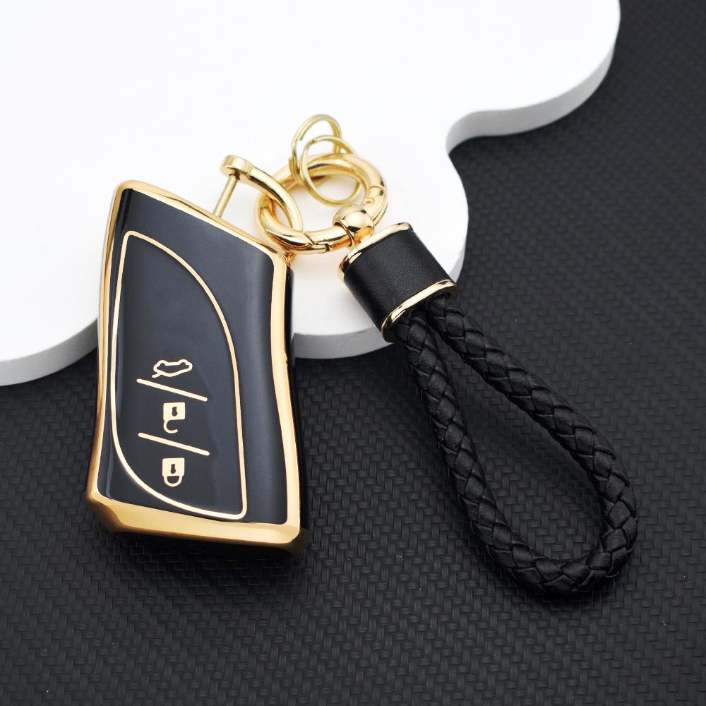 Anti-scratch Fob Key Case Cover for Lexus ES 200 260h 300h 350h RX 350h 450h NX 300h LX GX UX200 IS RC LS 450h Car Accessories