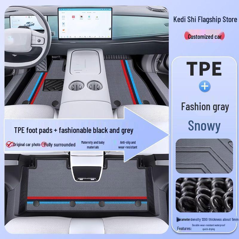 BYD Fangchengbao 5-Door Waterproof Non-Slip Full Surround TPE Car Mat