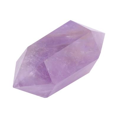 Natürlicher Amethyst Quarz Lila Kristall Säule Stein Handwerk Heimdekoration