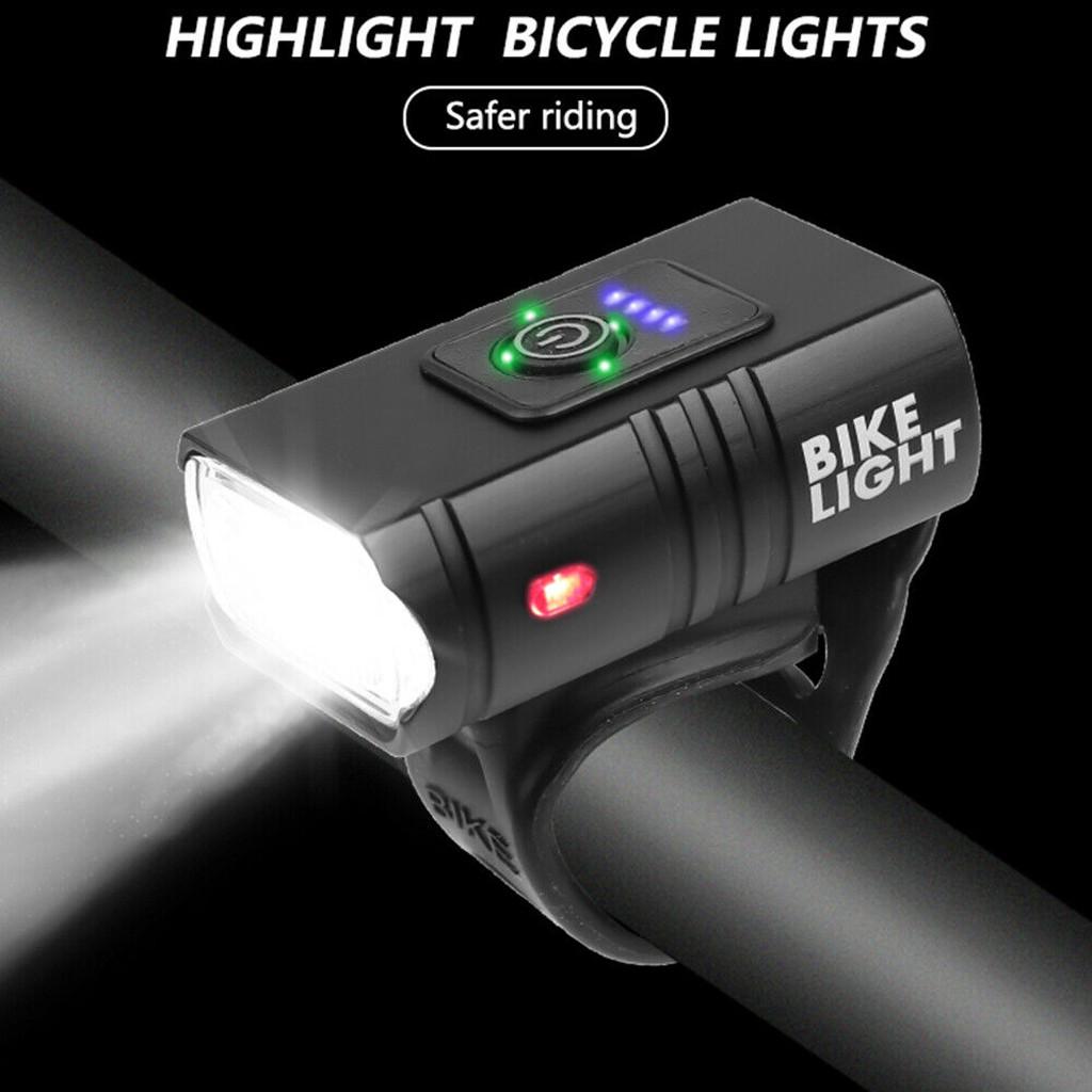  LED Bicycle Front Light 10W 6 Modes USB Rechargeable  Bike Front Lamp