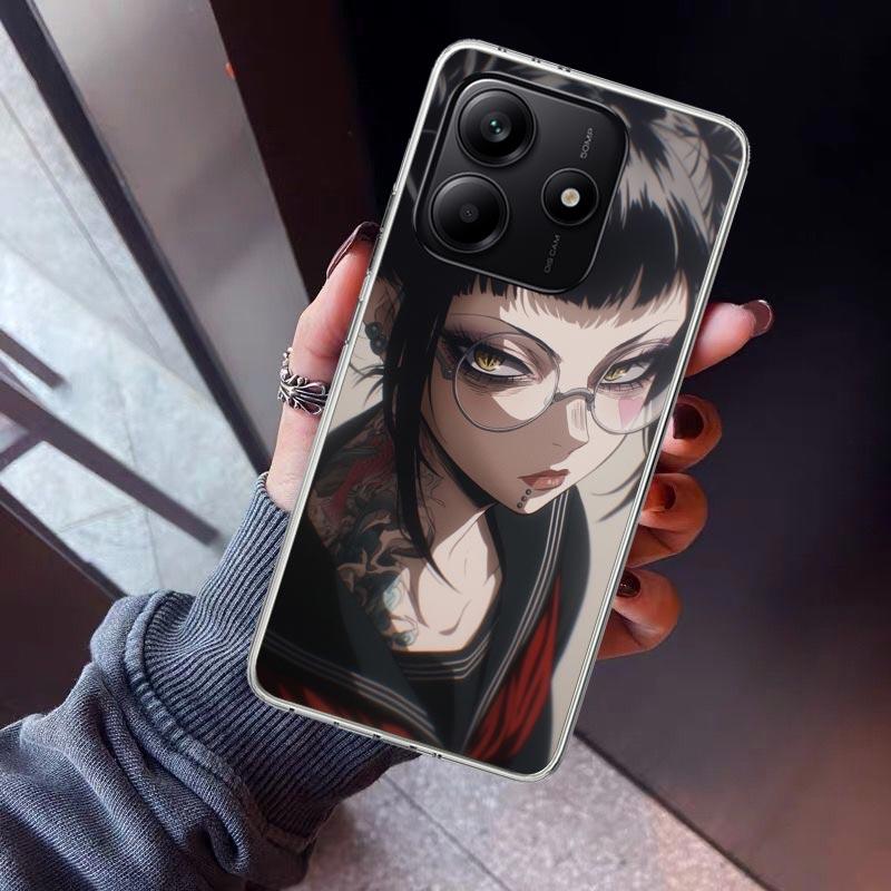 Himiko Toga My Hero Phone Case For Xiaomi Redmi Note 10 11 12 13 14 15 Pro Plus 11S 12S 14S 11T 11E 10S Soft TPU Back Cover Redm