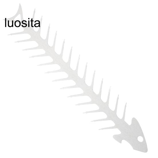 

Шампуры для барбекю из нержавеющей стали, нержавеющие, устойчивые к коррозии, многоразовые, уникальная форма рыбных костей, шампуры для гриля серебряный