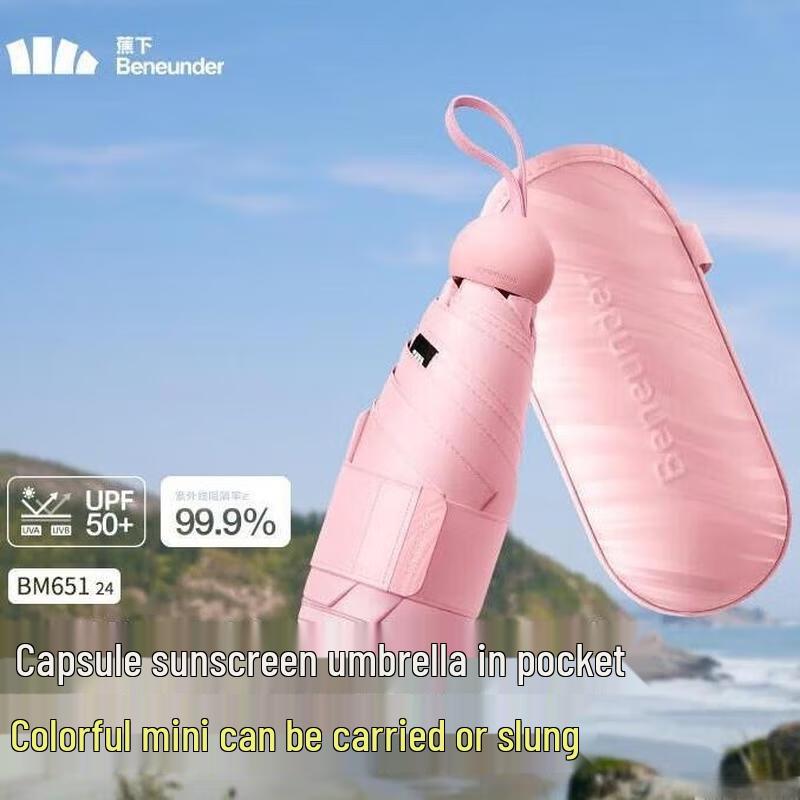 Beneunder Portable 5-Fold UV Protection Umbrella
