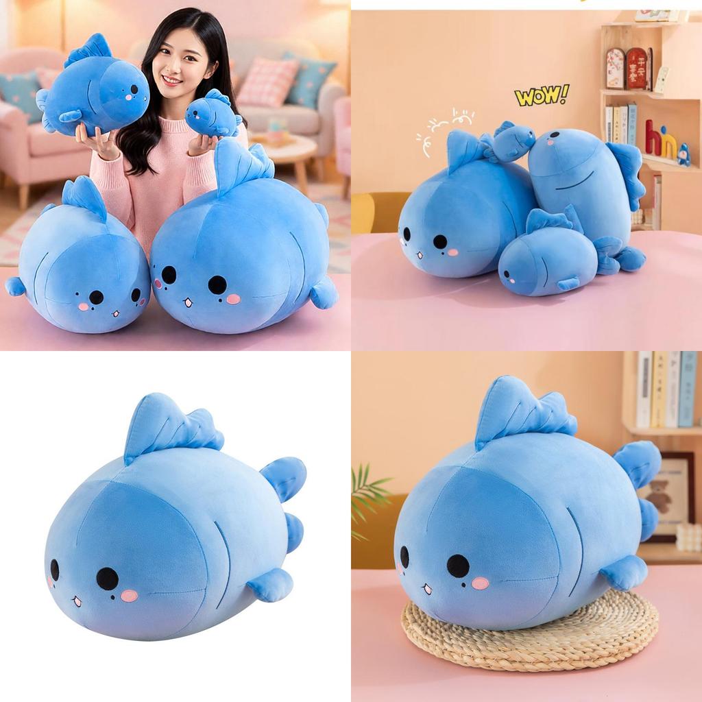 Fish Plush Toy With Pp Cotton Filling For Kids And Giftgiving