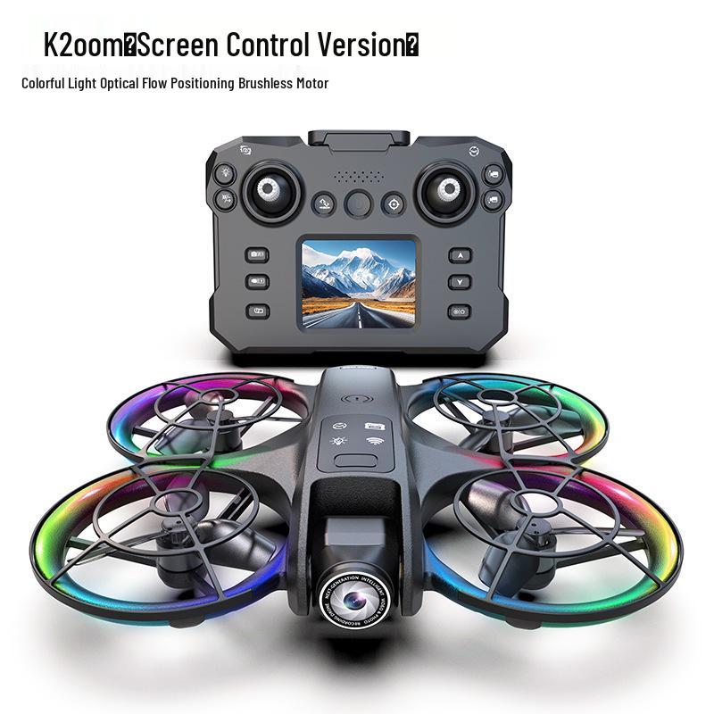 K200 Brushless Drone with HD Screen, Optical Flow, Aerial Photography, and Full Protection Remote Control