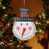 Handcrafted Wooden Christmas Tree Clock Hanging Decors With Easy Hanging Design Safe Nontoxic Holiday Homes Decoration