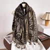 Women S Ethnic Style Court Paisley Print Tassel Long Scarf Elegant Shawl