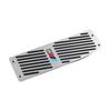 BZI1 1set Aluminum Car Accelerator Pedal Mat for BMW F01 F02 F10 F20 F30 F31 F34 F48 F87 Car Accessories