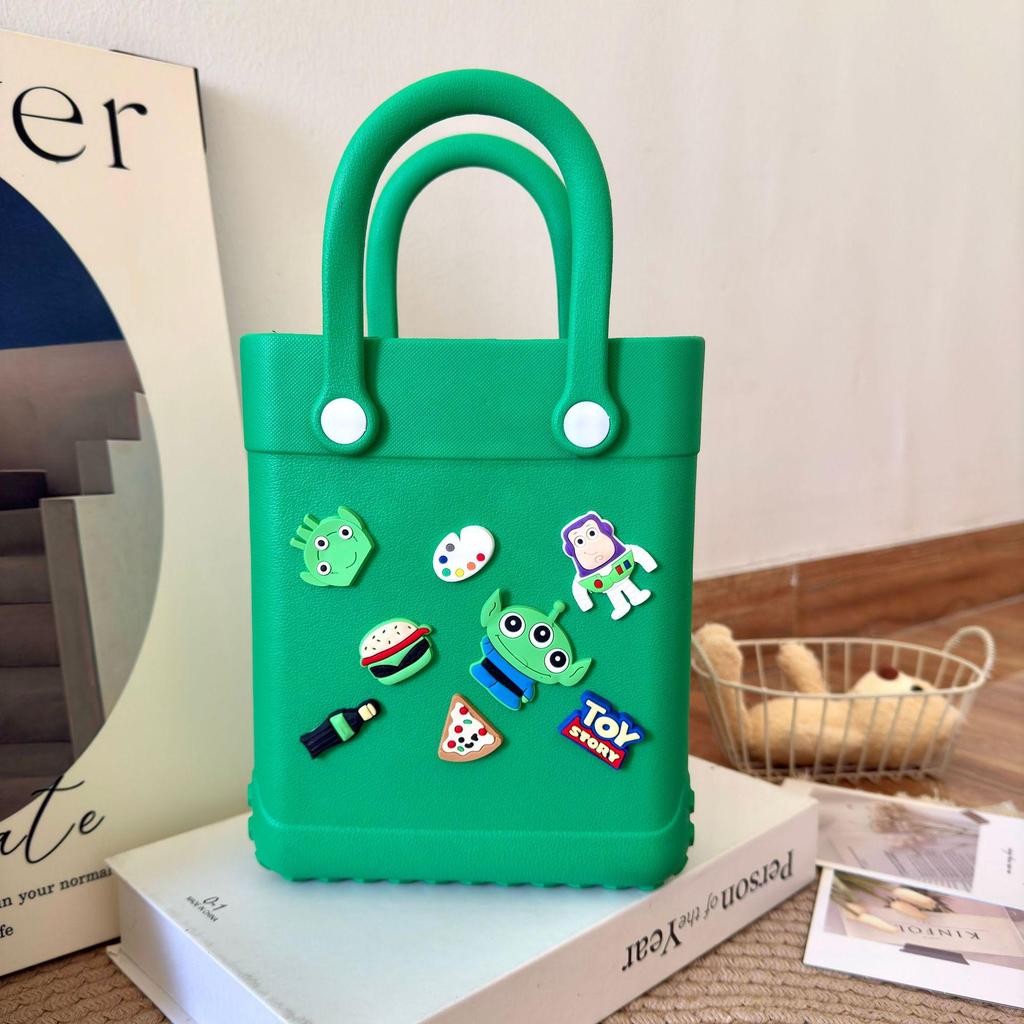 EVA Cartoon Waterproof Hole Bag: Summer DIY Mini Handbag