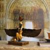Egyptian Winged Earth Goddess Resin Figurine for Home, Club, Museum, or Hotel Décor