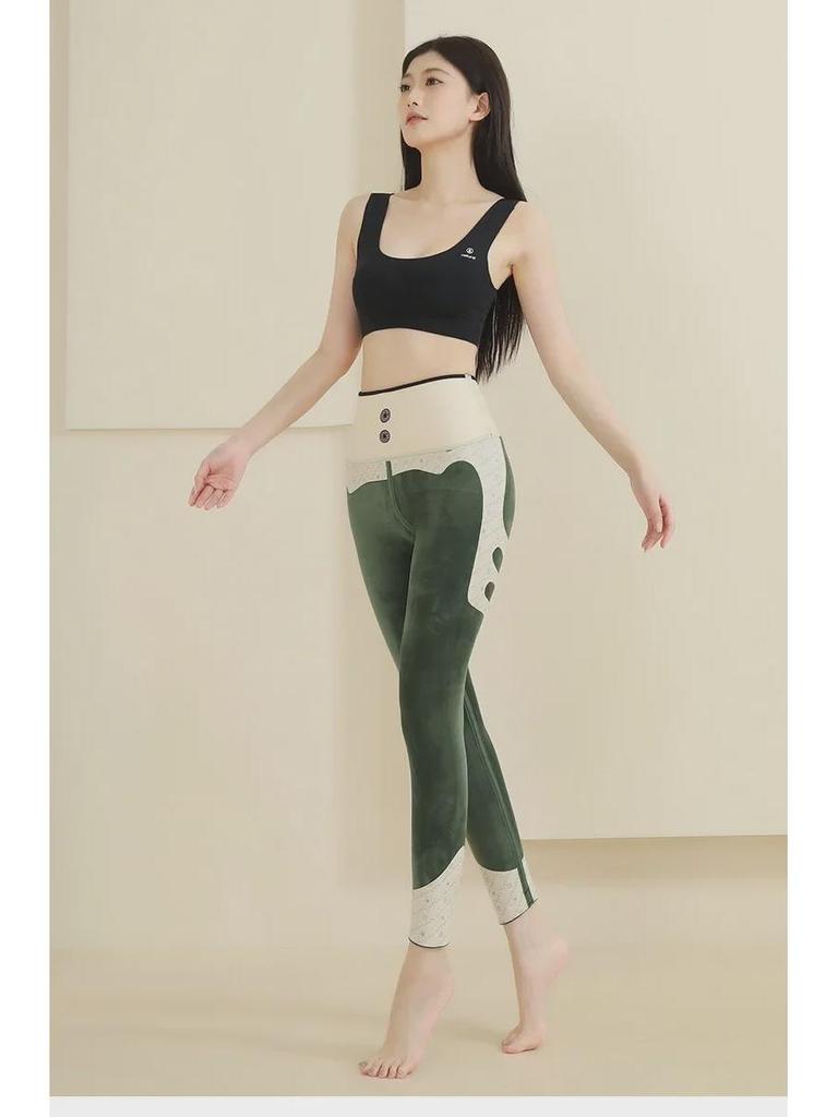 High-Waist Velvet-Lined Barbie Pants for Autumn/Winter – Hip-Lifting, Warm 600g Shark Pants