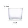 Elegant Transparent Glass Aroma Candle Holder