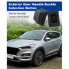 Exterior Door Handle Buckle Induction Button Fit for Hyundai Tucson 2015 2016 2017 2018   2Pcs
