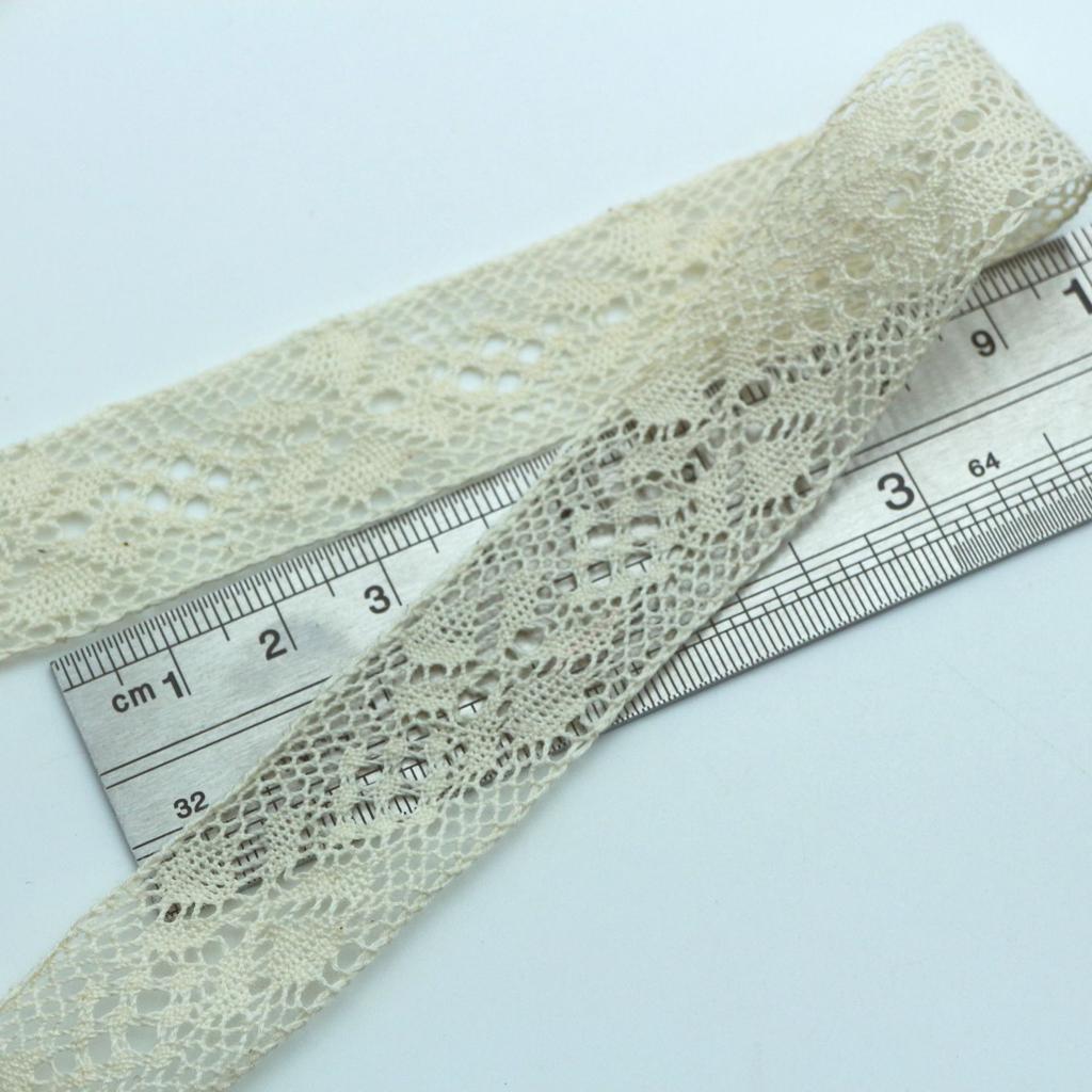 Cotton Thread Lace Tablecloth Handmade Hanfu Decorative Accessories Lace Exquisite Hollow Lace Accessories Lace